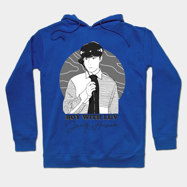 BTS - Jung Hoseok Hoodie by Nuril_Anwari